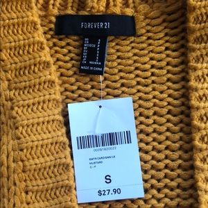 Forever 21 Sweaters - Forever 21 Gold Cardigan Forever 21 Sweaters - Forever 21 Gold Cardigan